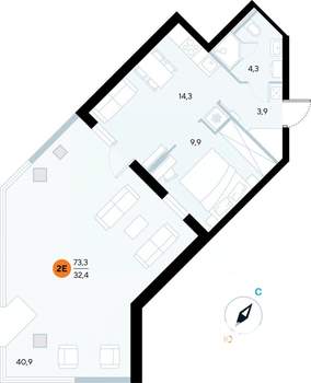 Фото квартиры на продажу (1)