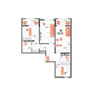 Фото квартиры на продажу (1)
